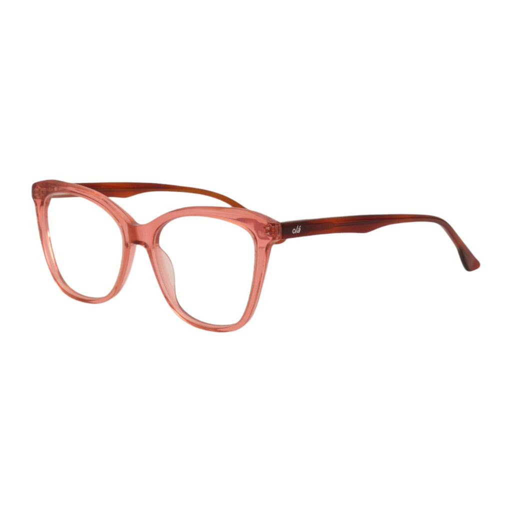 Armação para óculos de grau tr-90-nylon gatinho vermelho