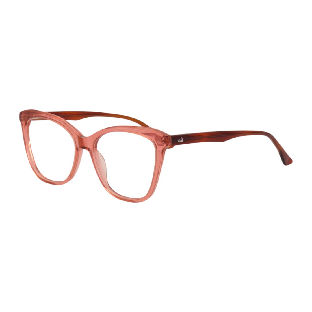 Armação para óculos de grau tr-90-nylon gatinho vermelho