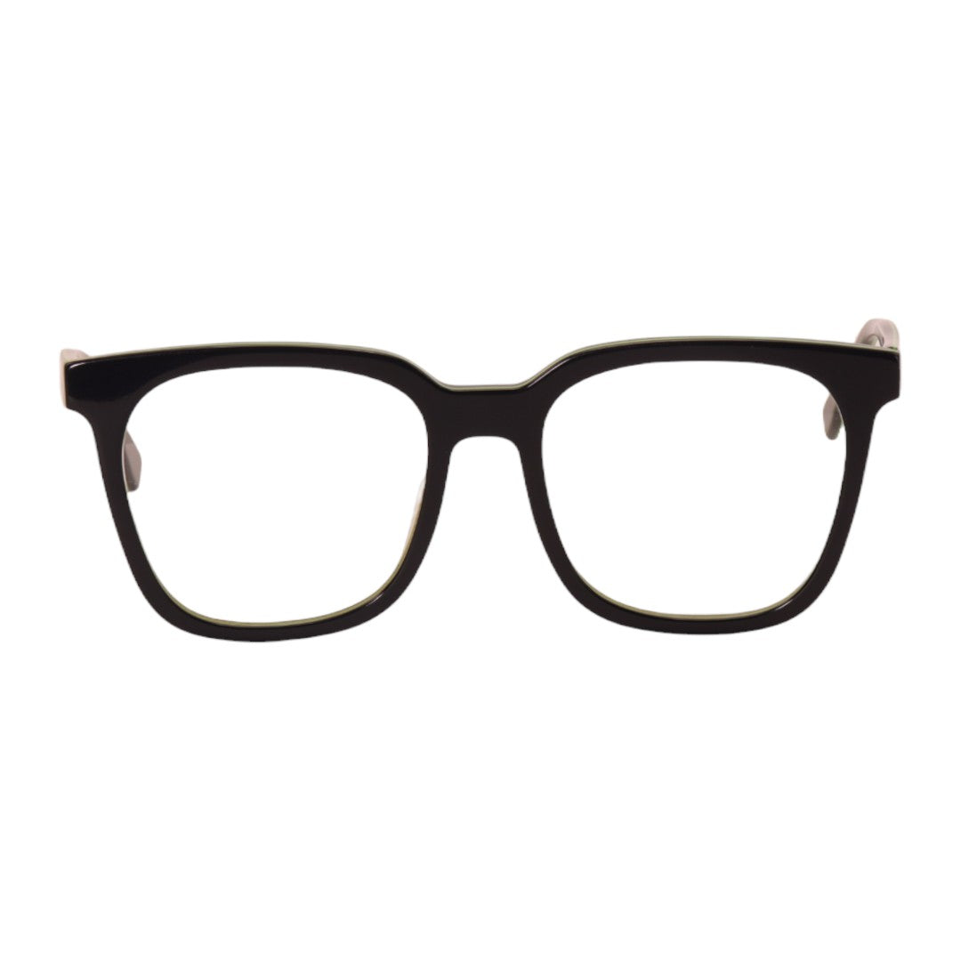 Armação para óculos de grau tr-90-nylon quadrado azul/ verde