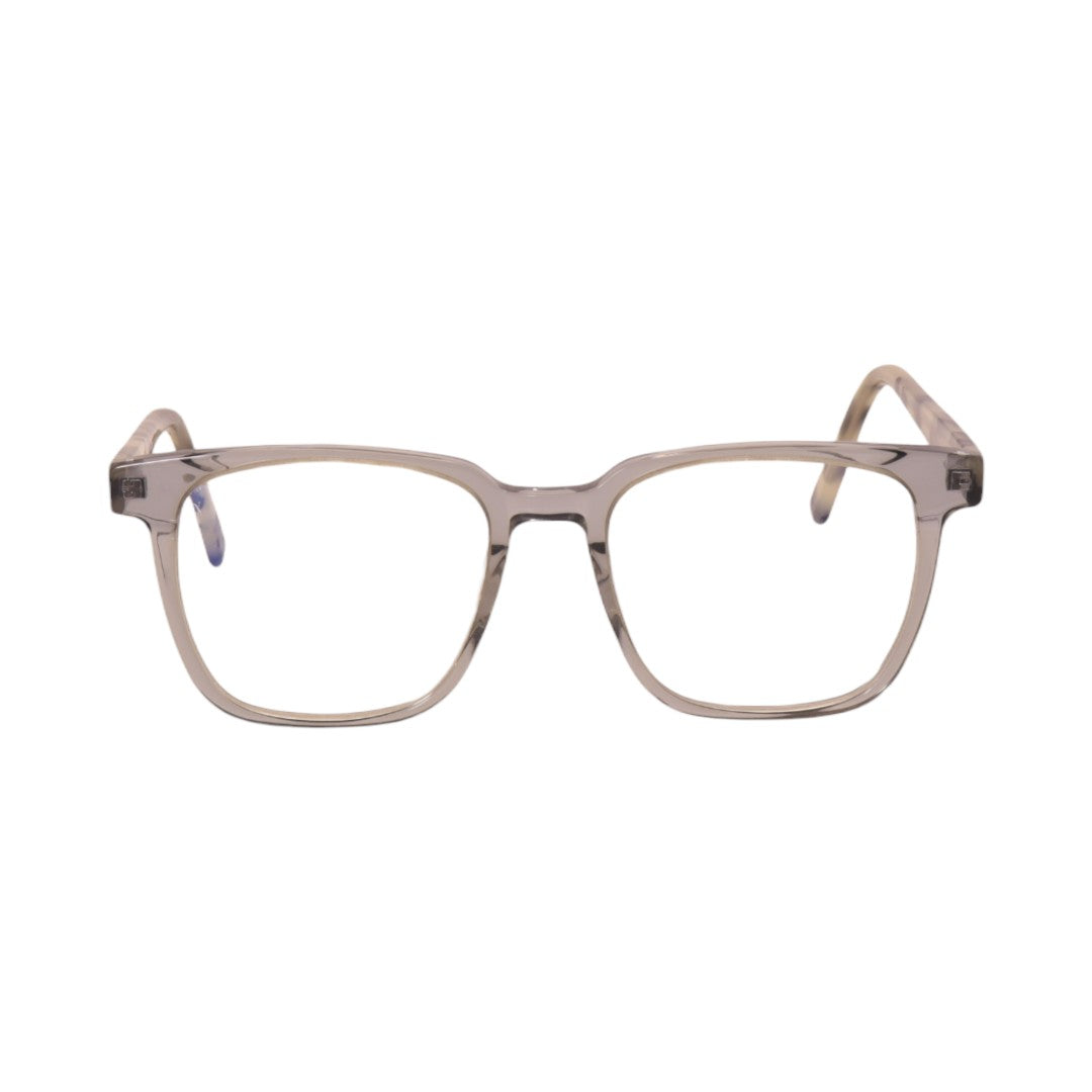 Armação para óculos de grau tr-90-nylon quadrado preto/ grafite