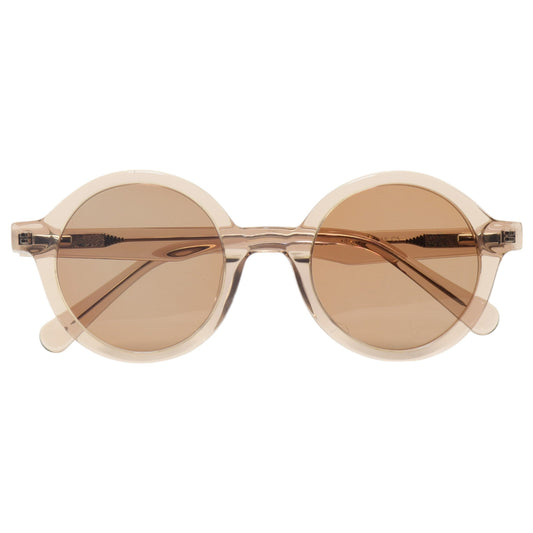 Óculos de sol acetato redondo preto/ rosa
