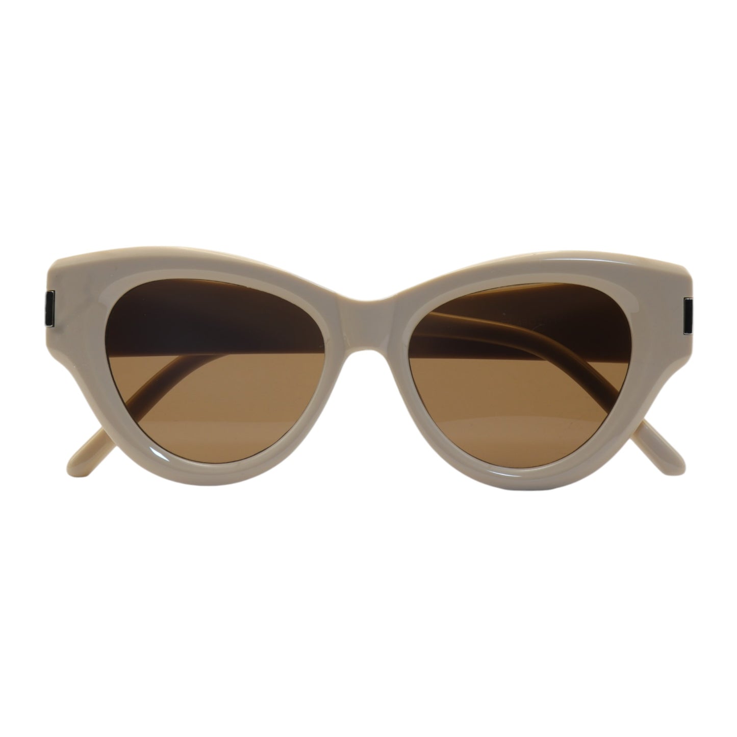 Óculos de sol tr-90-nylon gatinho marrom/ branco/ rosa/ preto