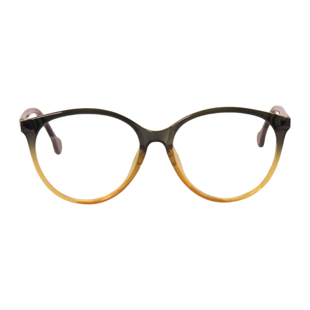 Armação para óculos de grau tr-90-nylon gatinho marrom
