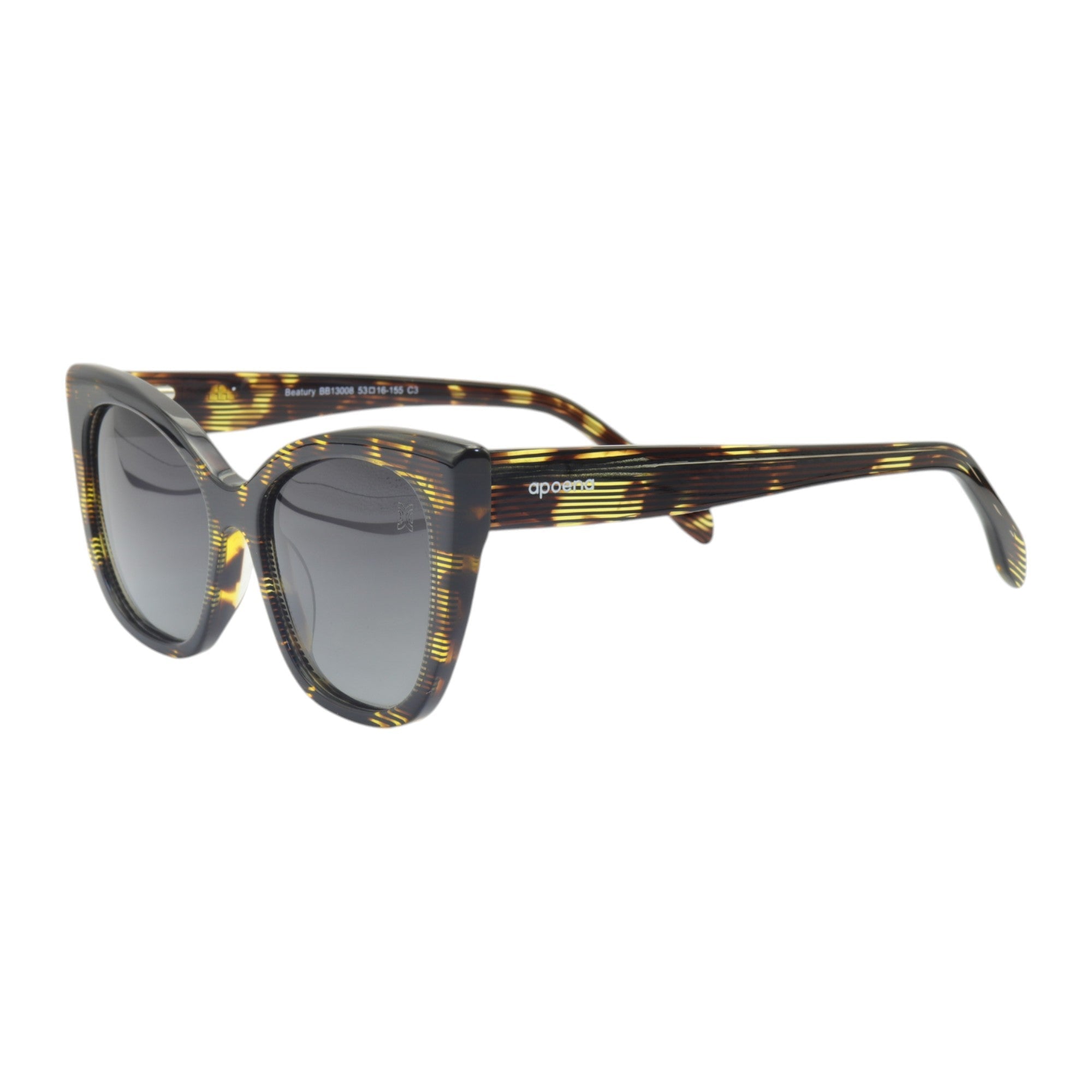 Óculos de sol acetato gatinho tartaruga