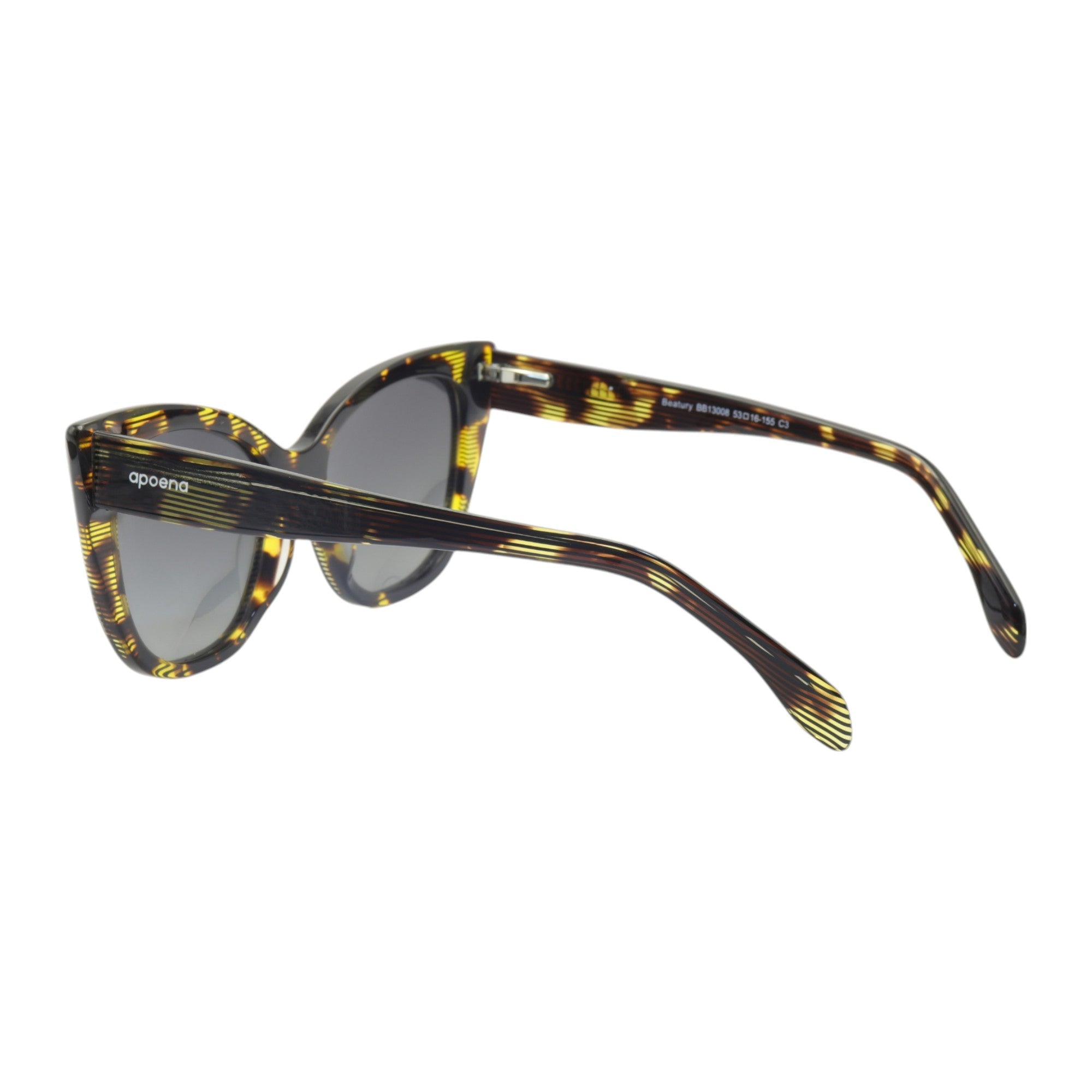 Óculos de sol acetato gatinho tartaruga