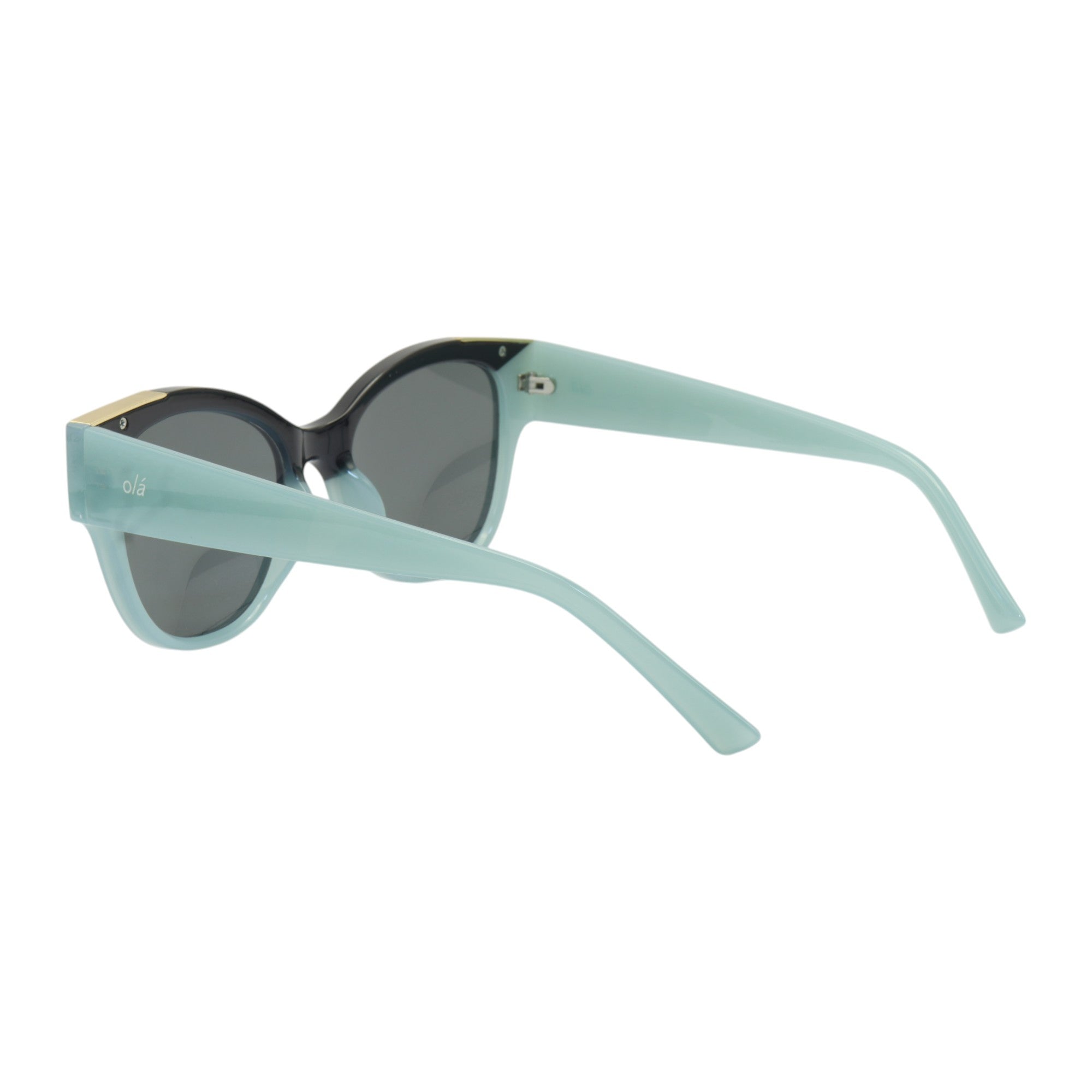 Óculos de sol tr-90-nylon gatinho verde