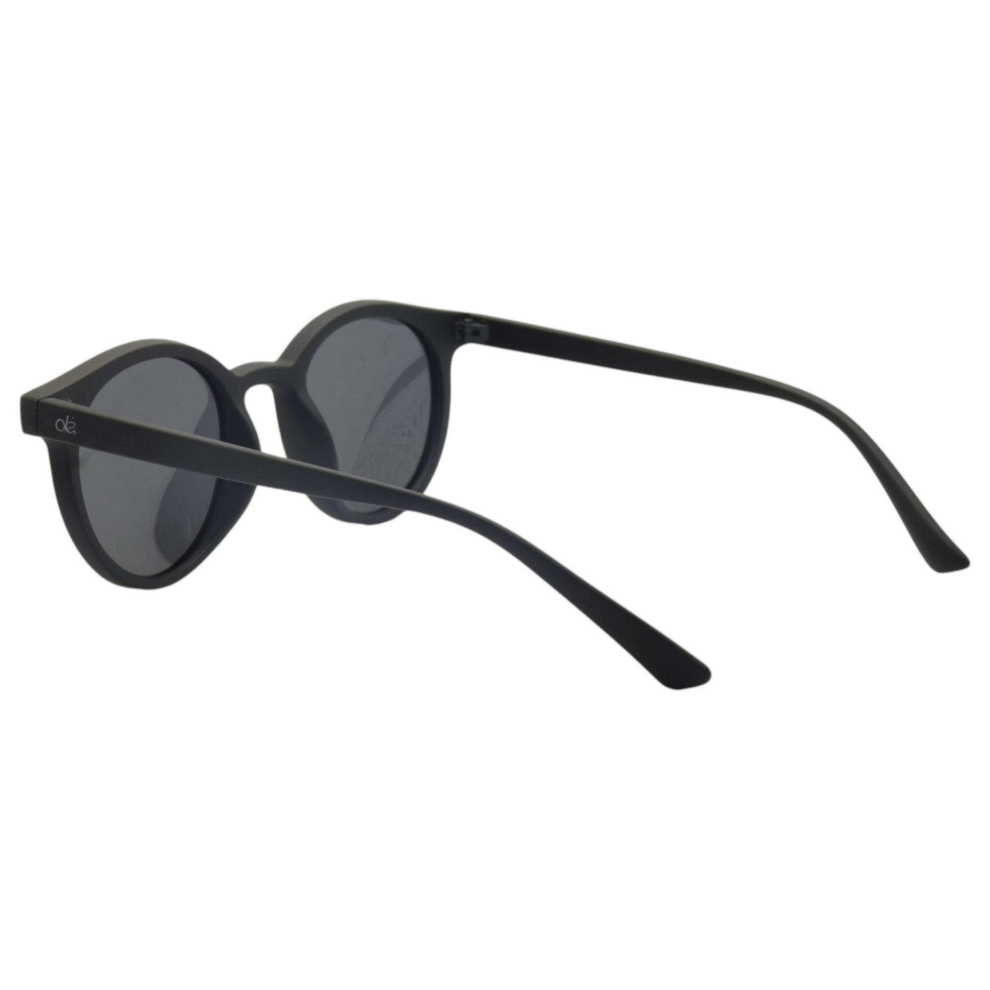 Óculos de sol acetato redondo preto