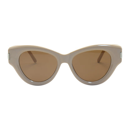 Óculos de sol tr-90-nylon gatinho marrom/ branco/ rosa/ preto