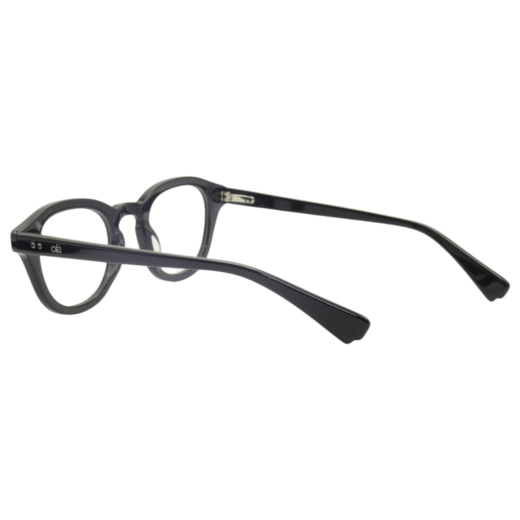 Armação para óculos de grau tr-90-nylon redondo preto