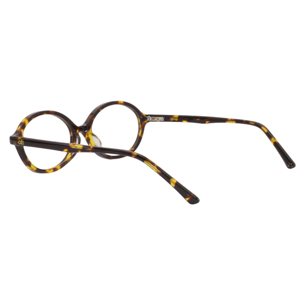 Armação para Óculos de Grau Oval Acetato Tartaruga Feminino