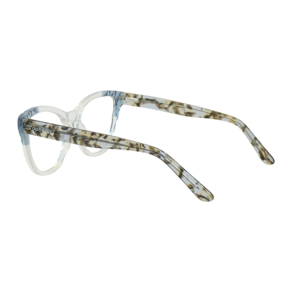 Armação para óculos de grau acetato gatinho transparente