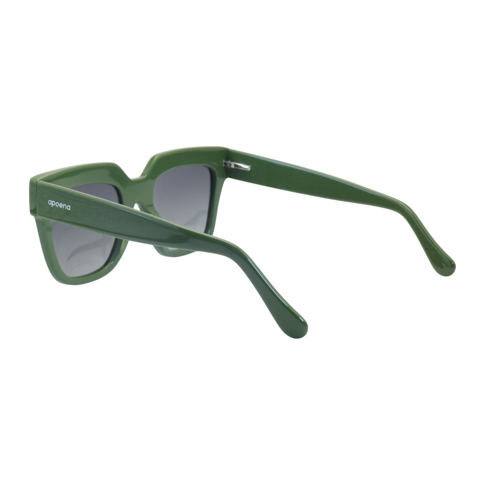Óculos de sol acetato quadrado verde