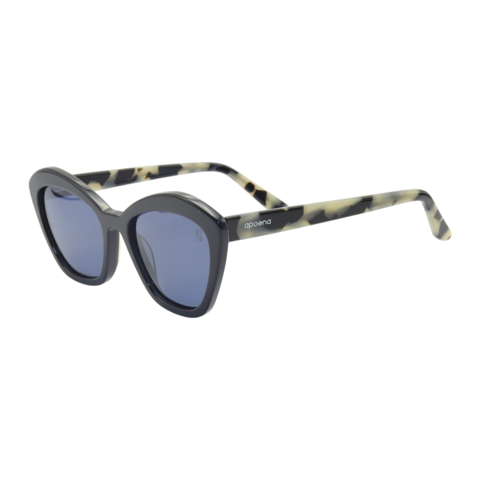 Óculos de sol acetato gatinho preto/ vinho