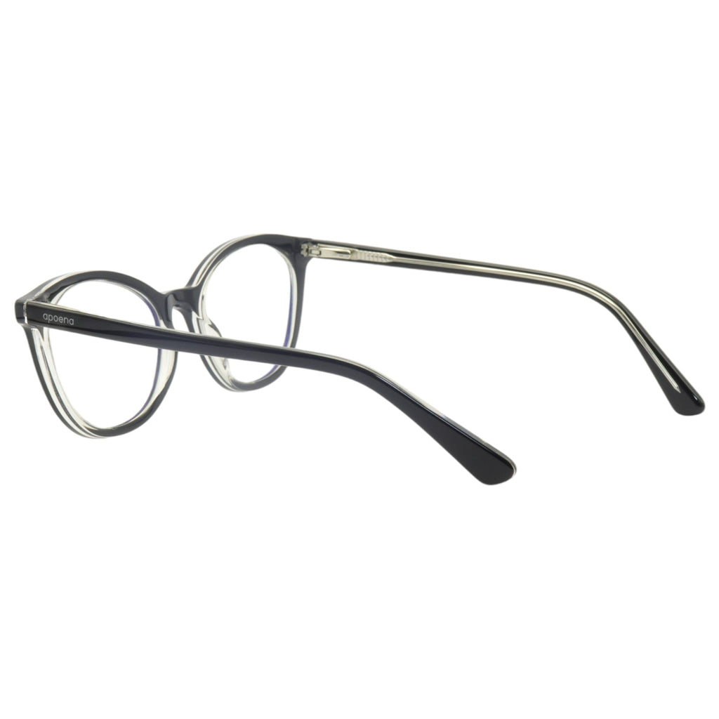 Armação para óculos de grau acetato gatinho preto