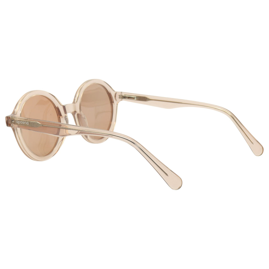 Óculos de sol acetato redondo preto/ rosa