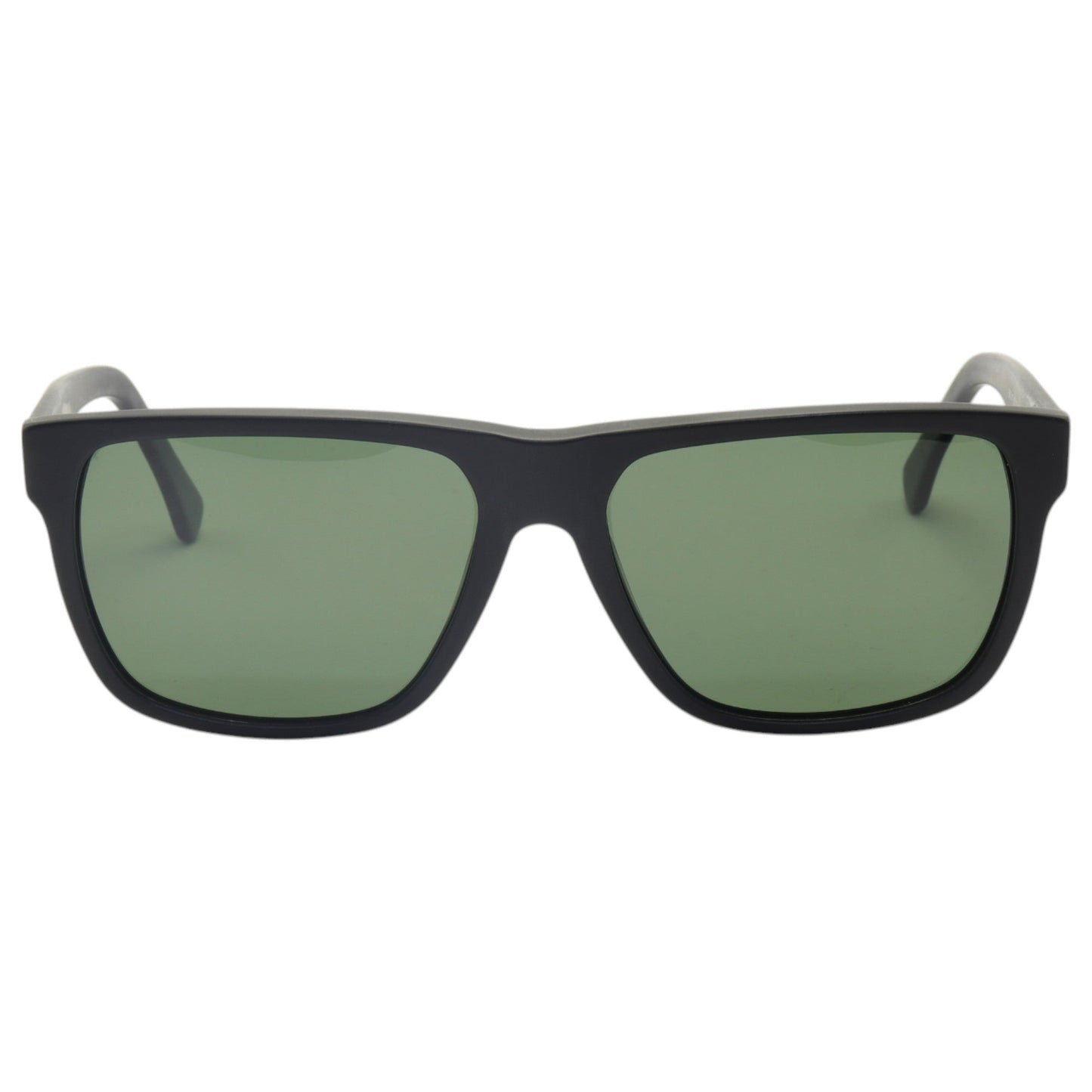 Óculos de sol acetato retangular grafite/ preto
