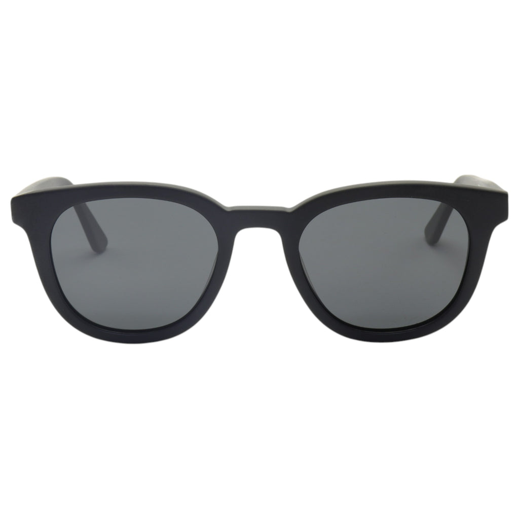 Óculos de sol acetato quadrado grafite/ azul/ preto