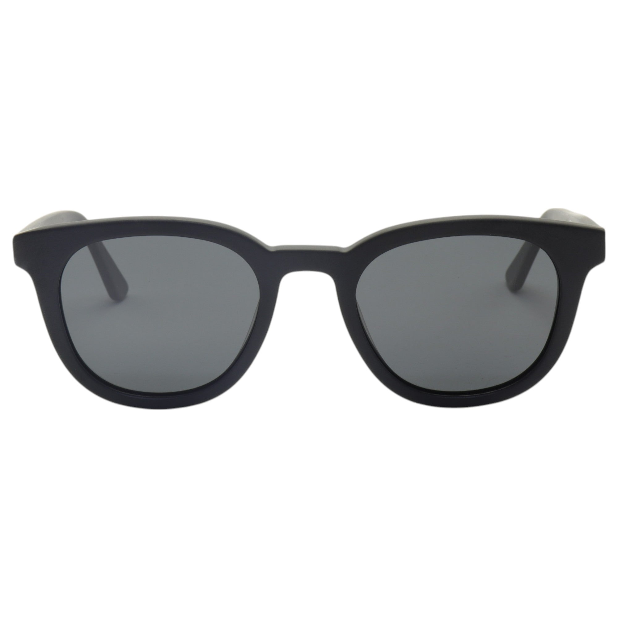 Óculos de sol acetato quadrado grafite/ azul/ preto