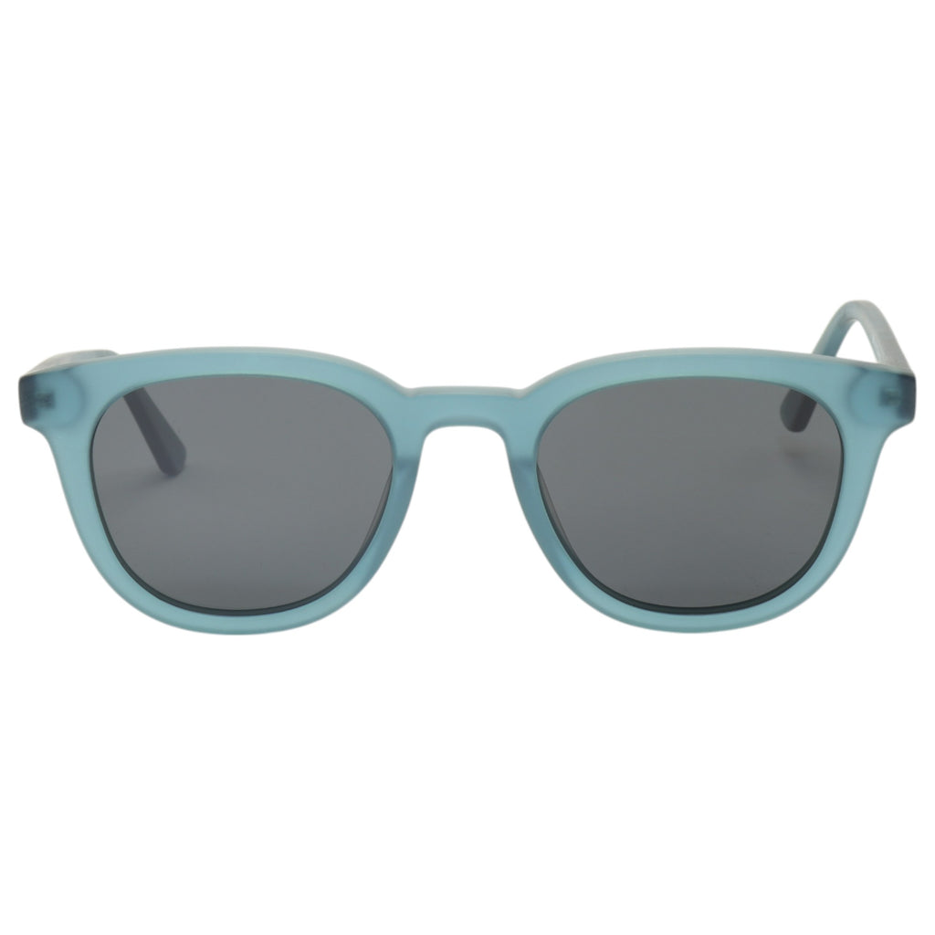 Óculos de sol acetato quadrado grafite/ azul/ preto