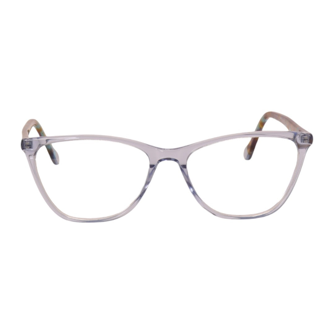 Armação para óculos de grau tr-90-nylon gatinho azul/ roxo
