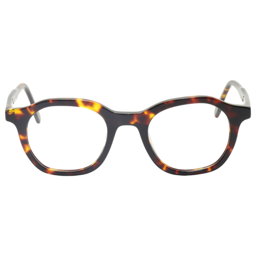 Armação para óculos de grau acetato quadrado roxo/ tartaruga