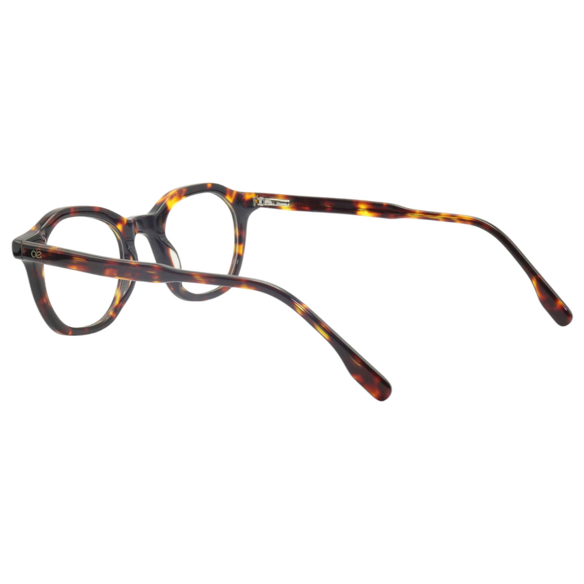 Armação para óculos de grau acetato quadrado roxo/ tartaruga