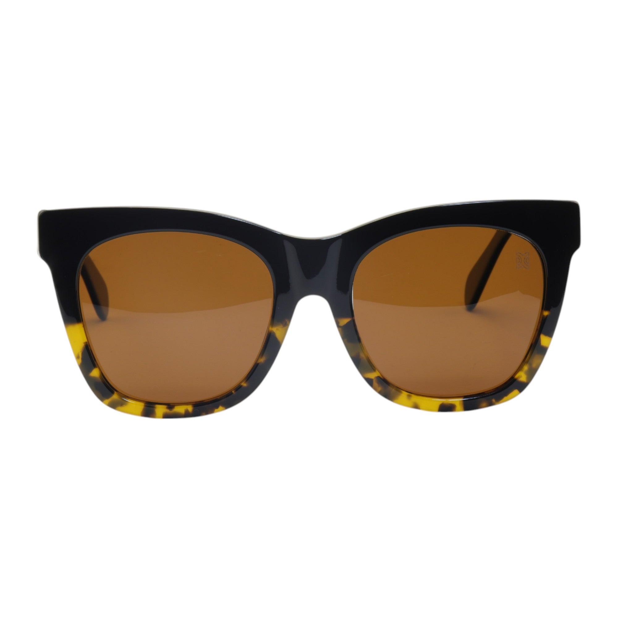 Óculos de sol acetato quadrado tartaruga