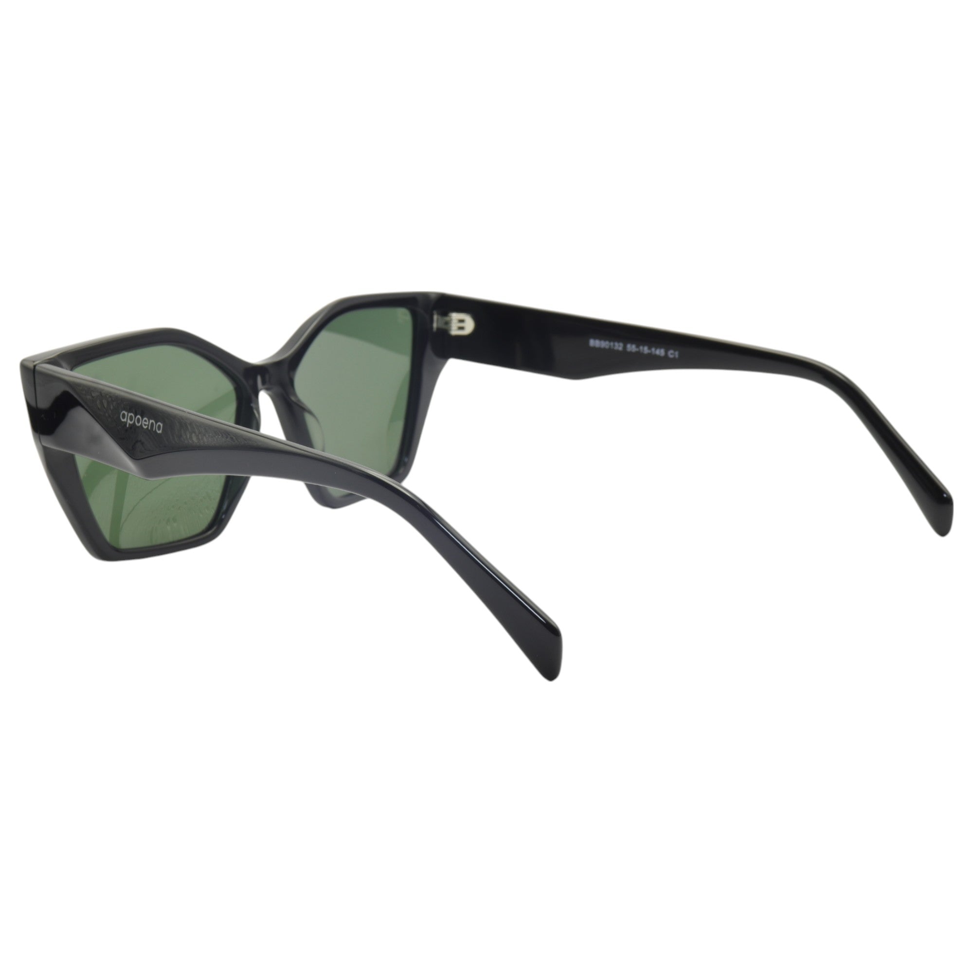 Óculos de sol acetato gatinho vermelho/ preto