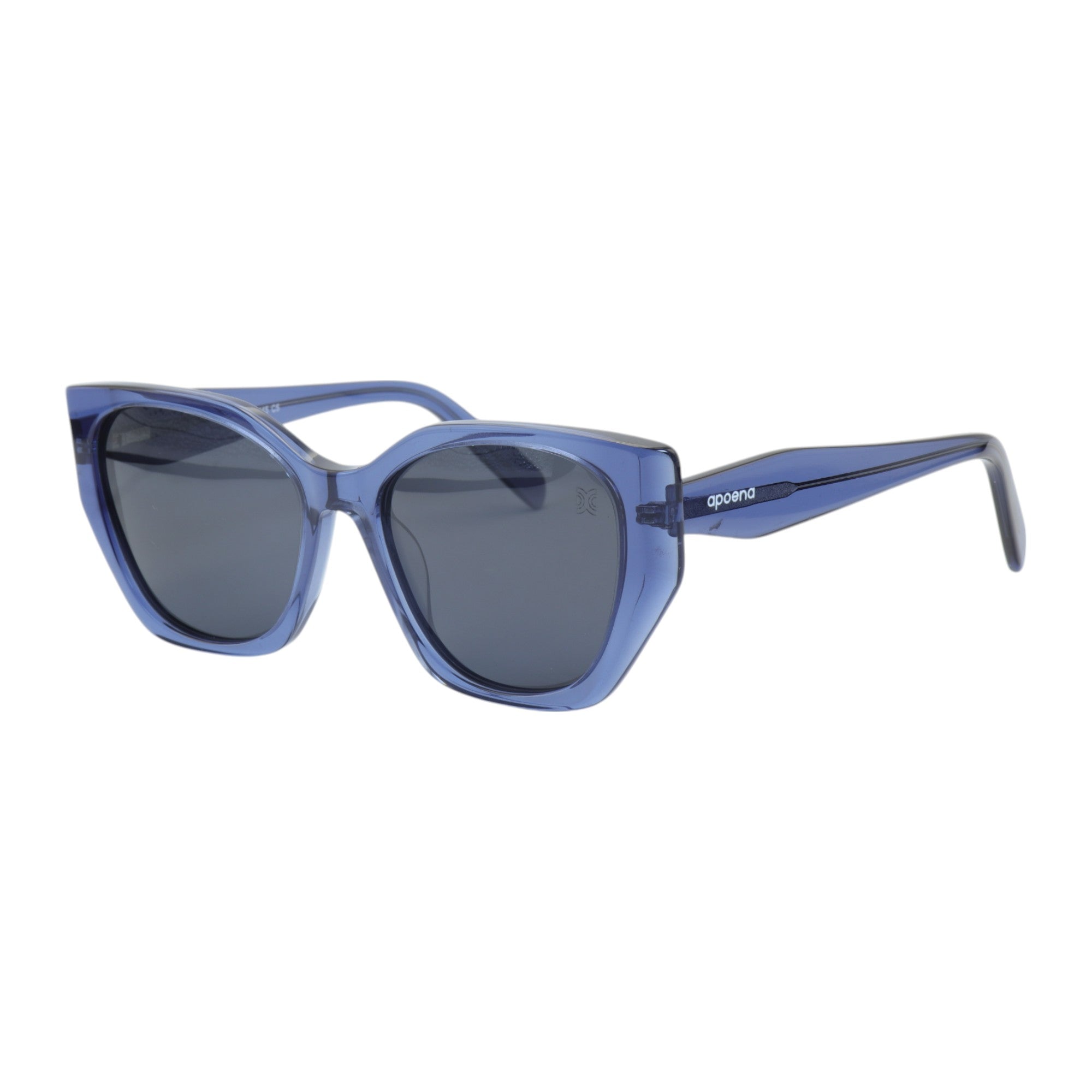 Óculos de sol acetato gatinho roxo/ preto