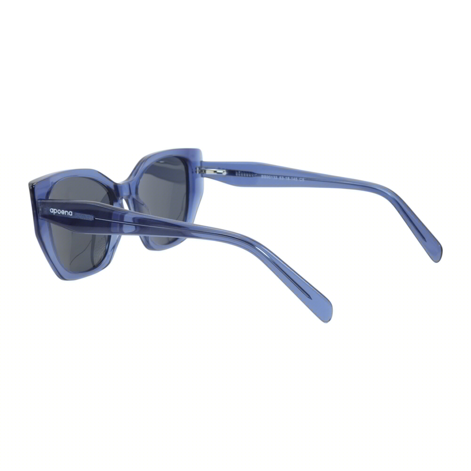 Óculos de sol acetato gatinho roxo/ preto
