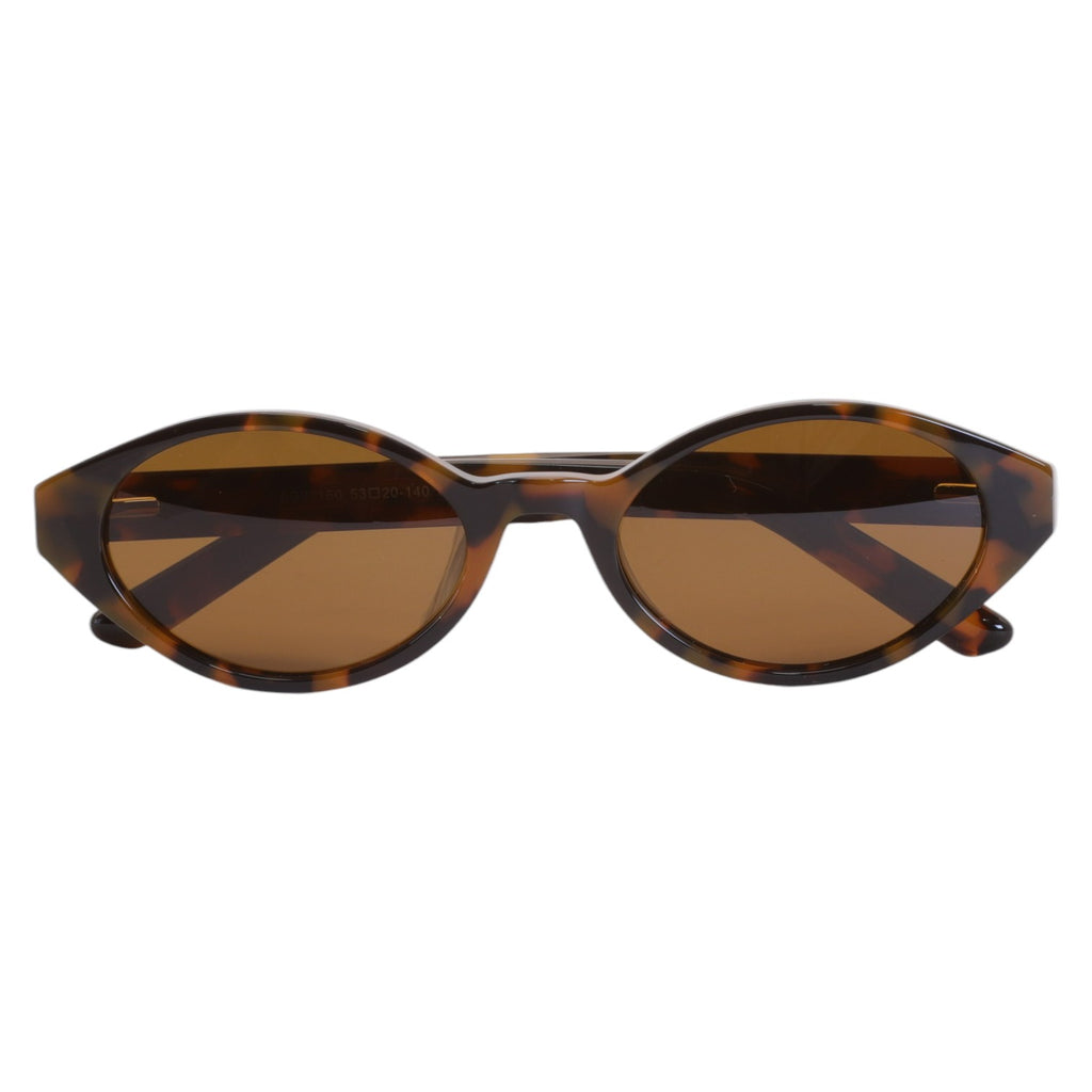 Óculos de Sol Oval Acetato Tartaruga Feminino