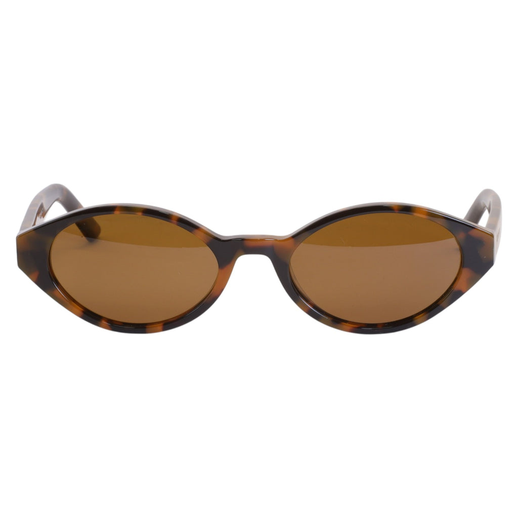Óculos de Sol Oval Acetato Tartaruga Feminino