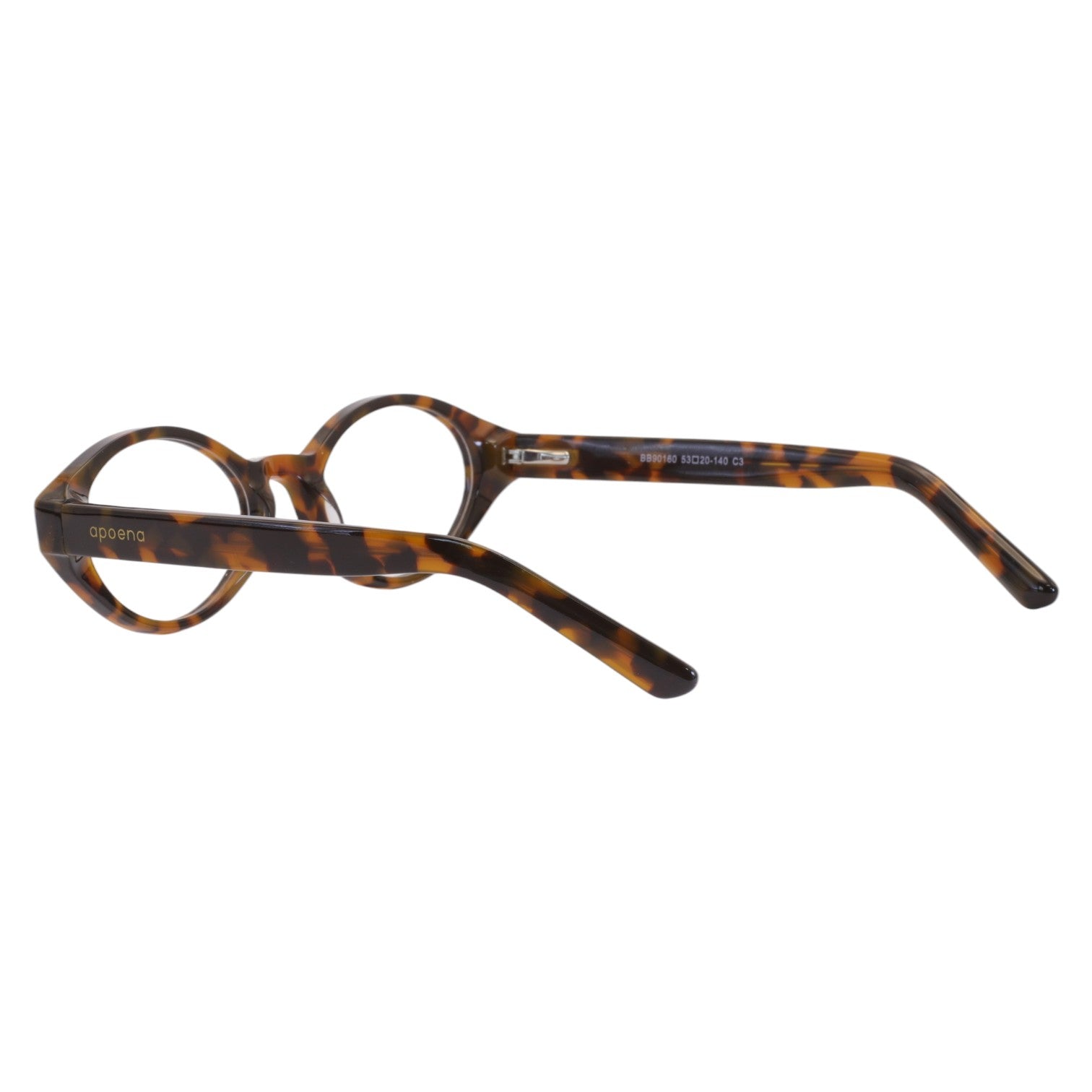 Armação para Óculos de Grau Oval Acetato Tartaruga Feminino