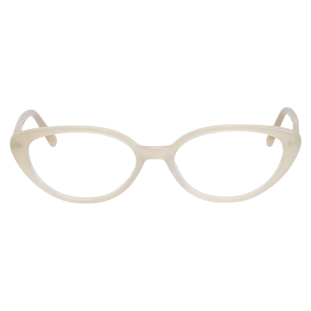 Armação para Óculos de Grau Oval Acetato Pérola Feminino
