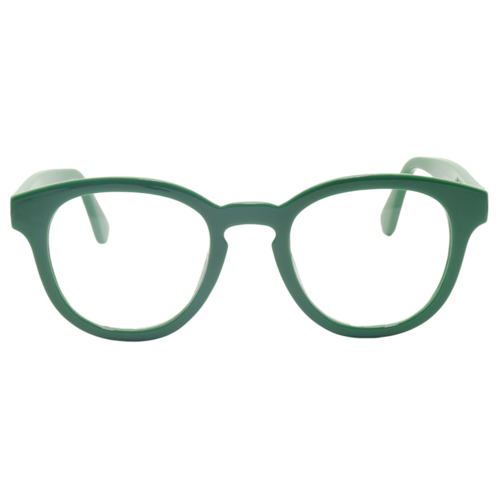 Armação para óculos de grau tr-90-nylon quadrado verde