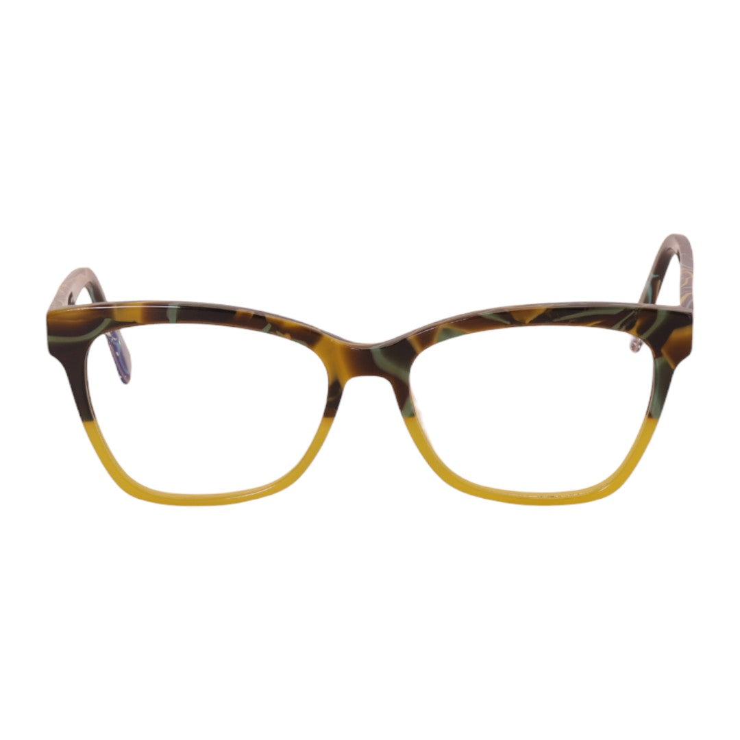 Armação para óculos de grau tr-90-nylon gatinho marrom