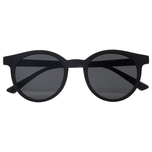 Óculos de sol acetato redondo preto