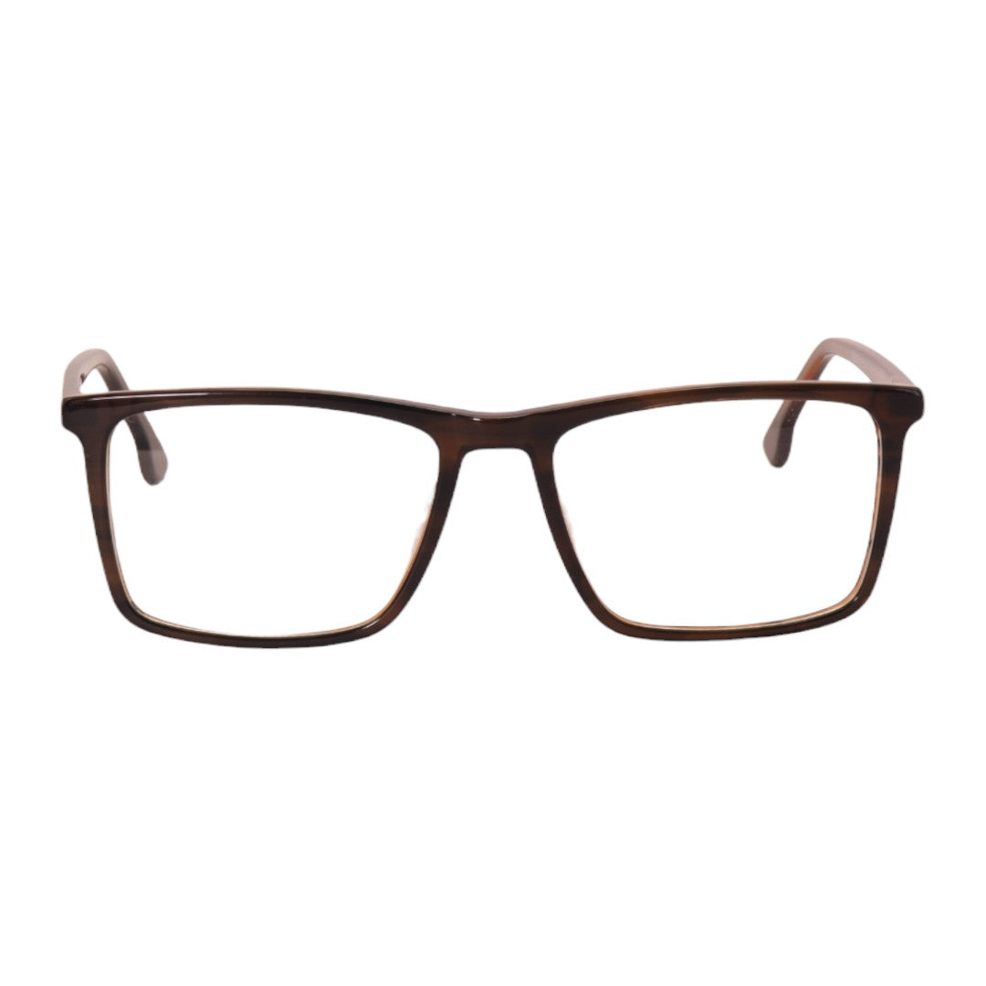 Armação para óculos de grau tr-90-nylon retangular preto/ grafite/ vermelho