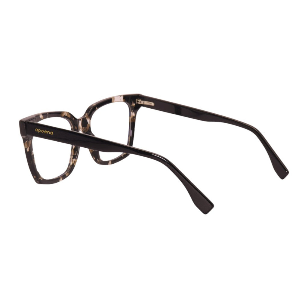 Armação para óculos de grau acetato quadrado rosa/ tartaruga