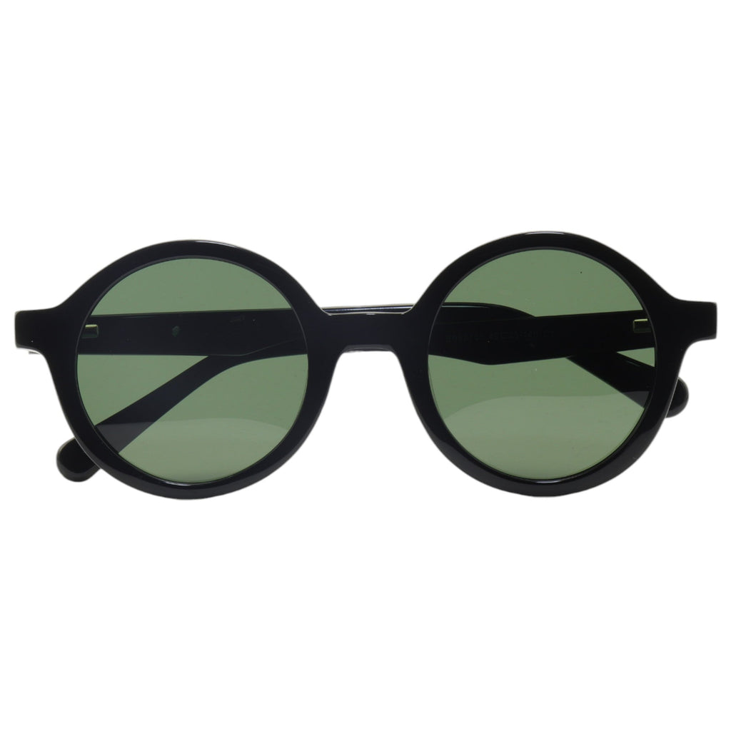 Óculos de sol acetato redondo preto/ rosa