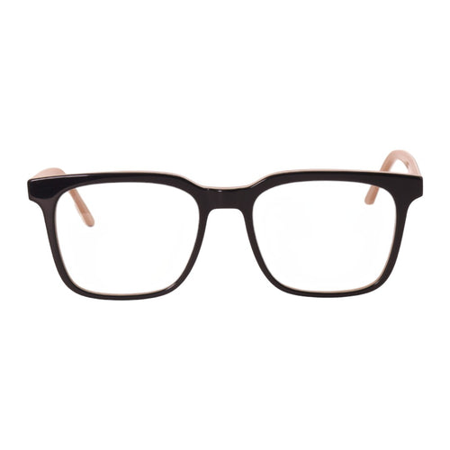 Armação para óculos de grau tr-90-nylon retangular preto