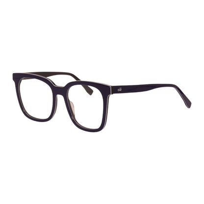 Armação para óculos de grau tr-90-nylon quadrado azul/ verde